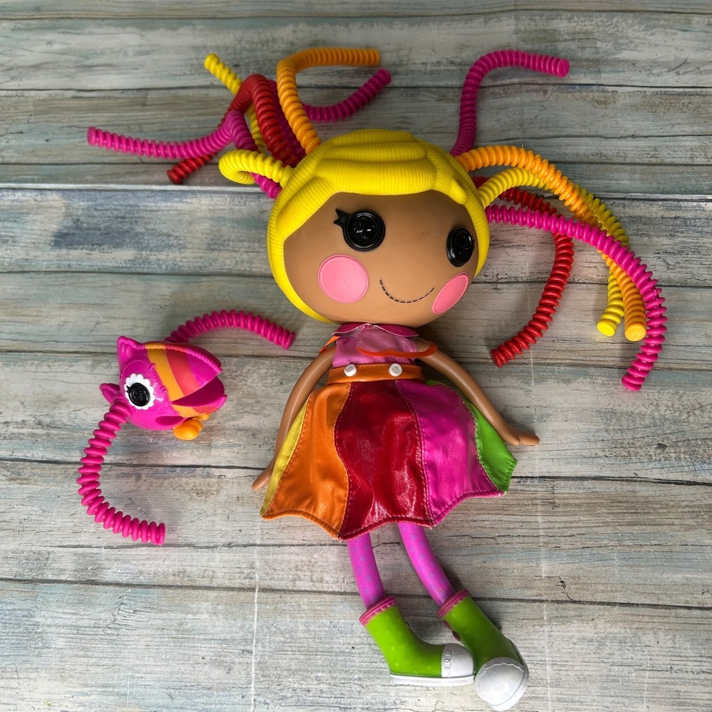 Lalaloopsy Silly Hair April Sunsplash Full Size Doll Pet Toucan